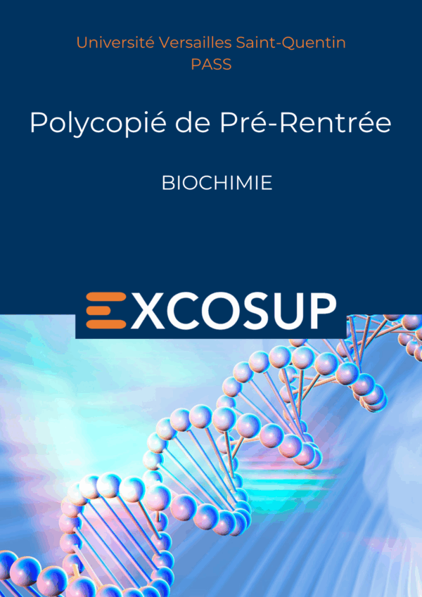 Pack Polycopiés de pré-rentrée UNIVERSITÉ VERSAILLES ST QUENTIN